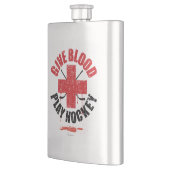 Hockey Hip Flask in het bloed afspelen Flacon (Links)