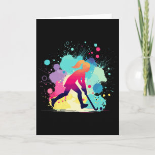 Hockey, Hockey Grafisch, Voor Meisjes En Kaart