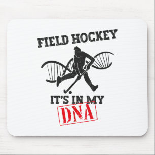 Hockey Hockey Het Zit In Mijn Dna Muismat