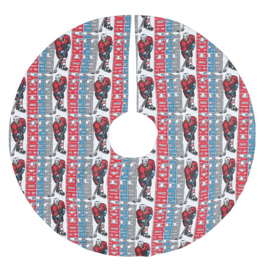 Hockey, Hockey, Hockey Kerstboom Rok (Voorkant)