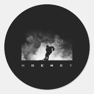 Hockey Hockey Ronde Sticker