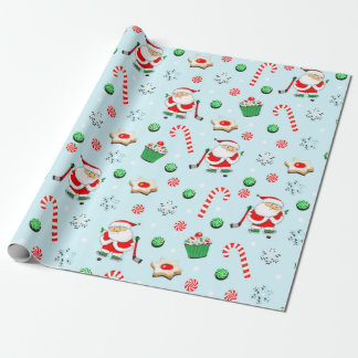 Hockey Holiday Gift Cadeaupapier
