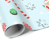 Hockey Holiday Gift Cadeaupapier (Rol Hoek)