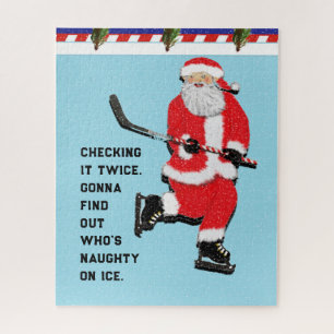 Hockey Holiday Gift Legpuzzel