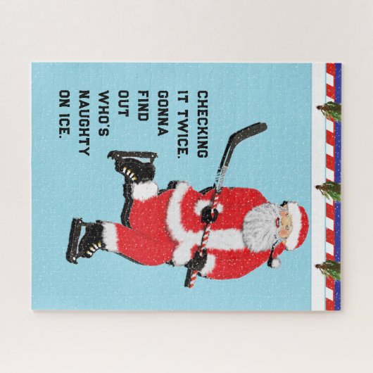 Hockey Holiday Gift Legpuzzel (Horizontaal)