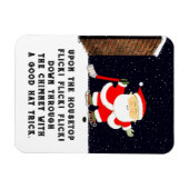 Hockey Holiday Gift Magneet (Horizontaal)