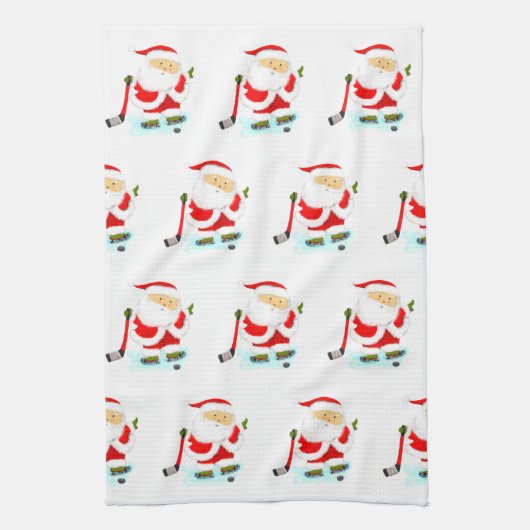 Hockey Holiday Gift Theedoek (Verticaal)