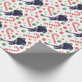 Hockey Holiday Gift Wrapping Paper Cadeaupapier (Hoek)