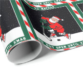 Hockey Holiday Gift Wrapping Paper Cadeaupapier (Rol Hoek)