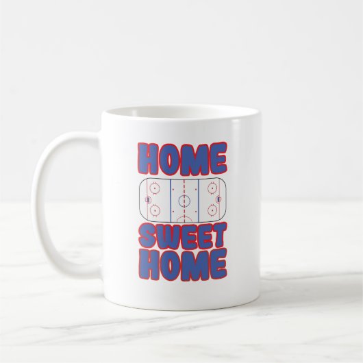 Hockey Home Sweet Home Koffiemok (Links)