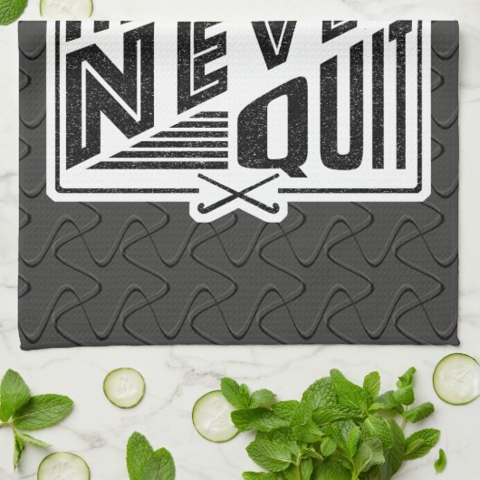 Hockey Hustle, Hit and Nooit eindigen met theedoek (Gevouwen)