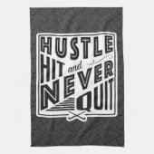 Hockey Hustle, Hit and Nooit eindigen met theedoek (Verticaal)