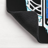 Hockey Ice Cream Drip Eat Sleep Hockey Repeat Boys Muismat (Hoek)