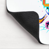 Hockey Ice Cream Drip Number 67 Player 67th Birthd Muismat (Hoek)