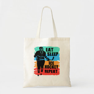 Hockey Ice Hockey Eat Sleep Hockey Player P Tote Bag