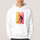 Hockey Ice Retro  Hoodie (Voorkant)