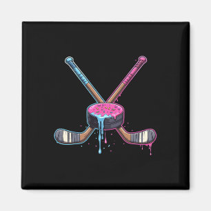 Hockey Ijs Cream Drip Jongens Jeugd Kinderen Manne Magneet