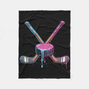 Hockey Ijs Drip Jongens Jeugd Kinderen Mannen Vrou Fleece Deken