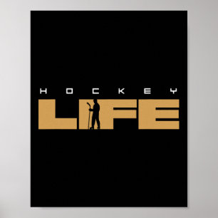 Hockey IJshockey Speler Gift 1 Poster