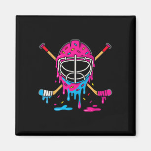 Hockey Ijsje Drip Jongens IJshockey Jeugdspeler Magneet