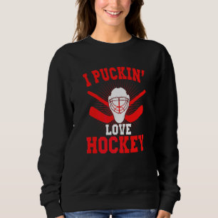 HOCKEY IK HOU VAN IJSHOCKEYMASKERS EN -STOKEN TRUI