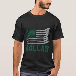 Hockey in Dallas is Amerikaans met kerst T-shirt