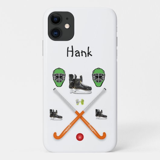 Hockey Iphone Case (Achterkant)