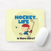 Hockey is er meer T-shirts en cadeautjes Muismat (Met muis)