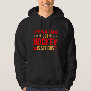 Hockey is ernstig hoodie