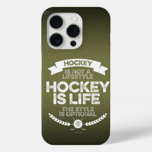 Hockey is geen levensstijl iPhone 15 pro case