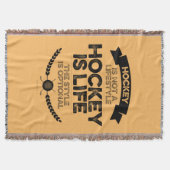 Hockey is geen levensstijl deken (Voorkant)