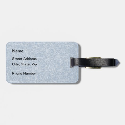 Hockey is leven bagagelabel (Achterkant horizontaal)