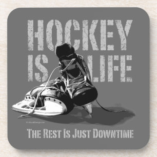 Hockey is leven bier onderzetter