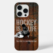 Hockey is leven Case-Mate iPhone case (Achterkant)