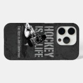 Hockey is leven Case-Mate iPhone case (Achterkant (horizontaal))