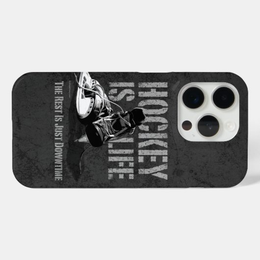 Hockey is leven Case-Mate iPhone case (Achterkant (horizontaal))