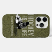 Hockey is leven Case-Mate iPhone case (Achterkant (horizontaal))