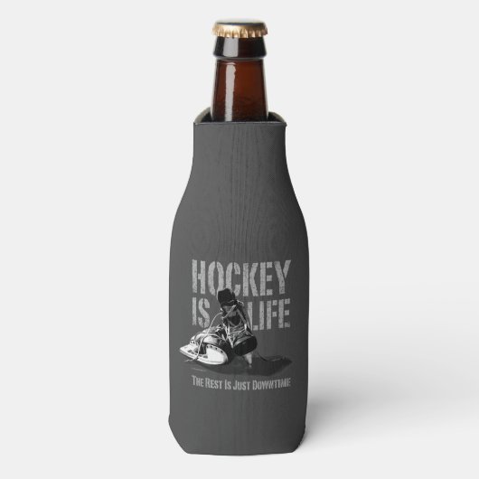 Hockey is leven flesjeskoeler (Fles Voorkant)
