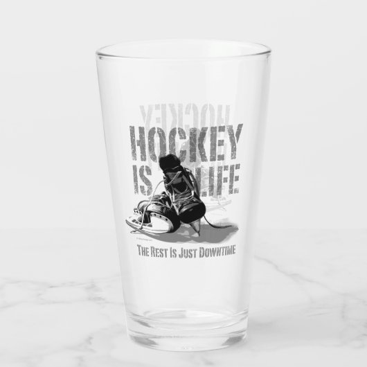 Hockey is leven glas (Achterkant)