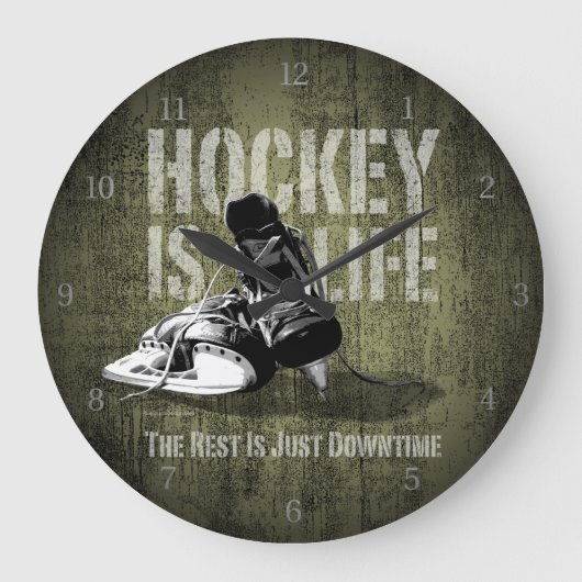 Hockey is leven grote klok (Voorkant)