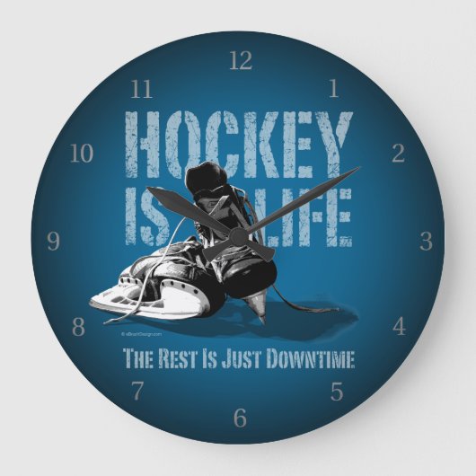 Hockey is leven grote klok (Voorkant)