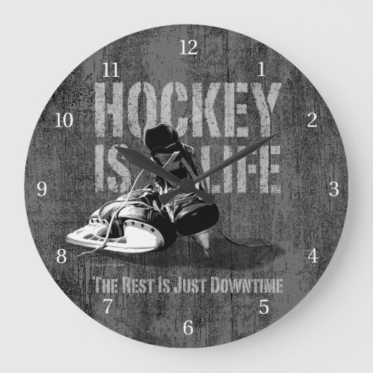 Hockey is leven grote klok (Voorkant)