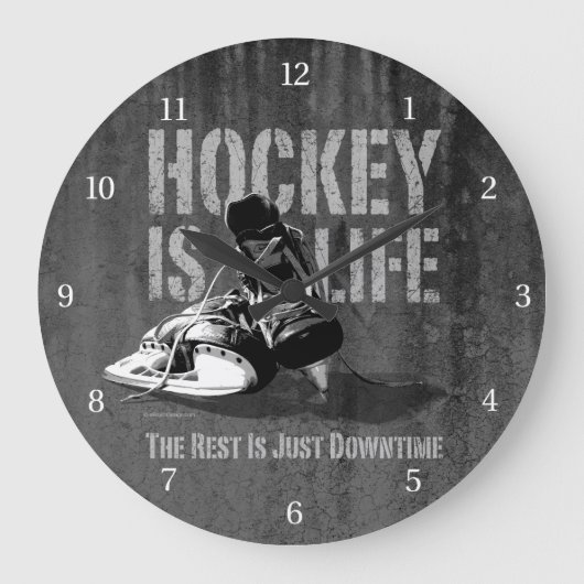 Hockey is leven grote klok (Voorkant)