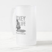 Hockey is leven matglas bierpul (Voorkant links)