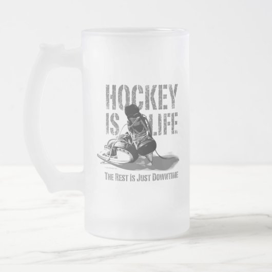 Hockey is leven matglas bierpul (Links)