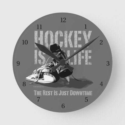 Hockey is leven ronde klok (Voorkant)
