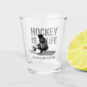 Hockey is leven shot glas
