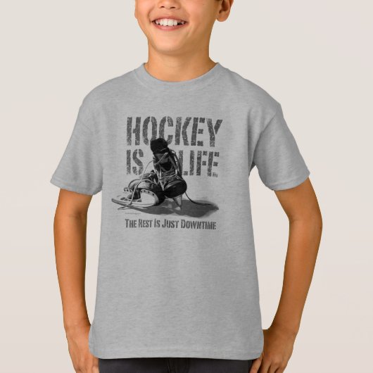 Hockey is leven t-shirt (Voorkant)