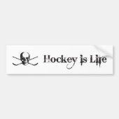 Hockey is Life Bumpersticker (Voorkant)