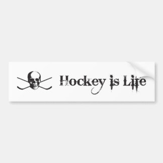 Hockey is Life Bumpersticker